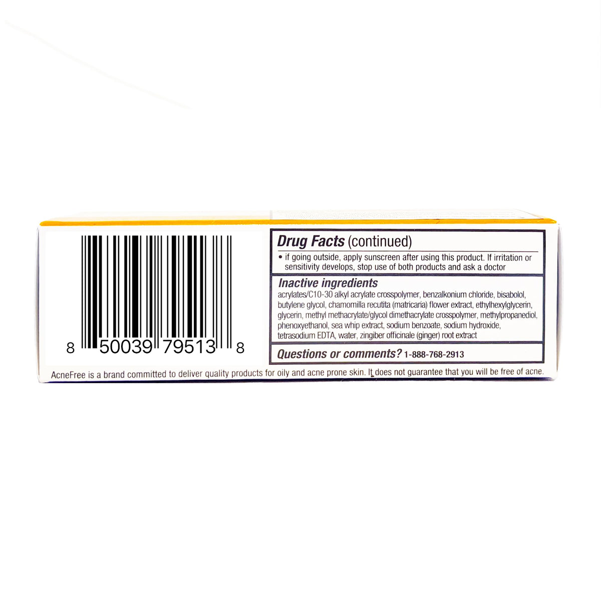 AcneFree Terminator 10 Acne Spot Treatment with Benzoyl Peroxide 10% Maximum Strength Acne Cream Treatment, 1 Ounce - Pack Of 1 AcneFree