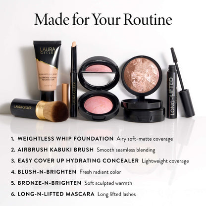 LAURA GELLER Weightless Whip Mousse Foundation, Buildable - Golden Medium LAURA GELLER NEW YORK