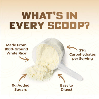 Huge Creamy Rice, Maple Brown Sugar, Rice Cereal (Cream of Rice Style), Quick & Easy Preparation, Fast-Digesting Carbohydrates, Sugar-Free, Creamy Texture, Pre & Post Workout Fuel, 30 Servings