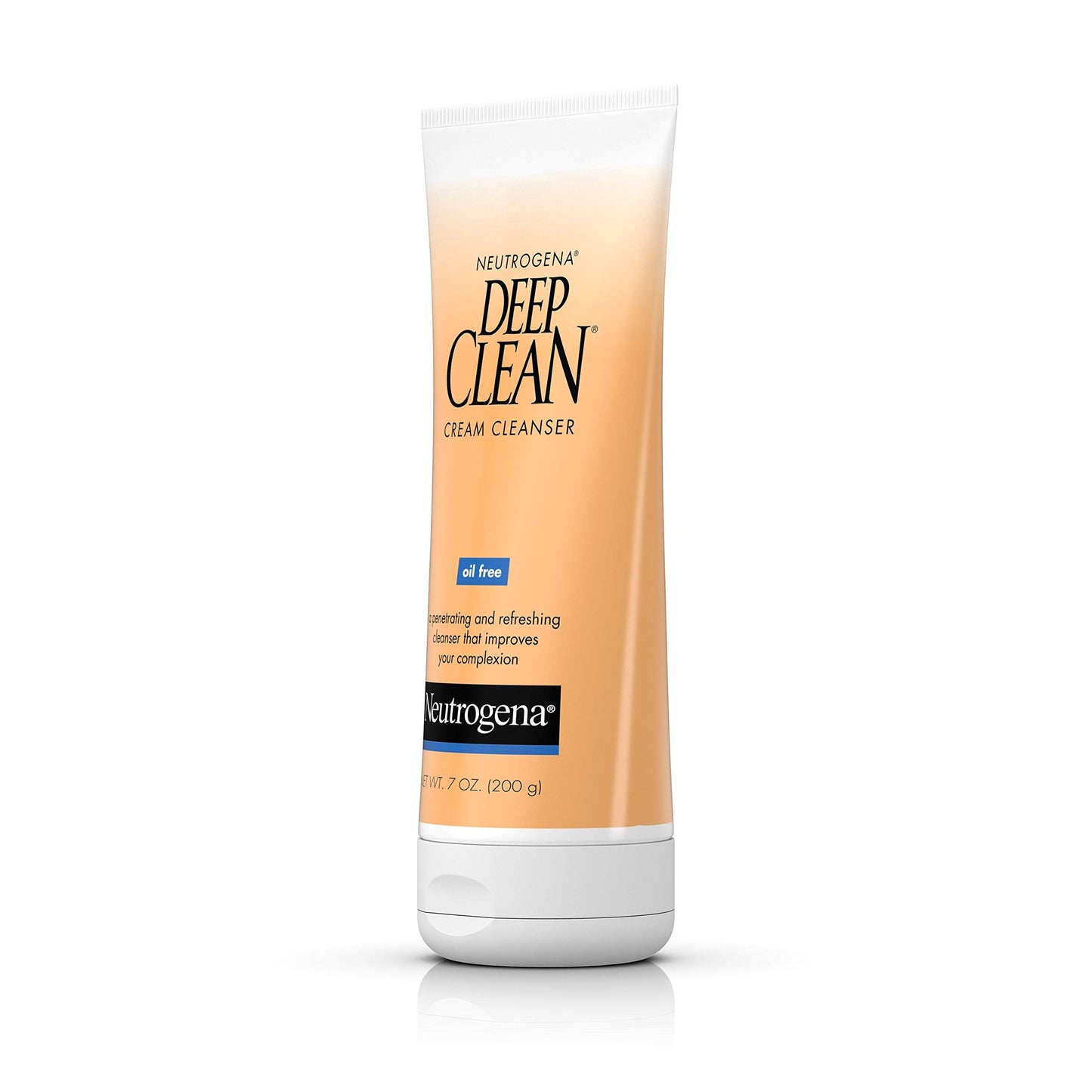 Neutrogena Deep Clean Daily Facial Cream Cleanser with Beta Hydroxy Acid to Remove Dirt Neutrogena