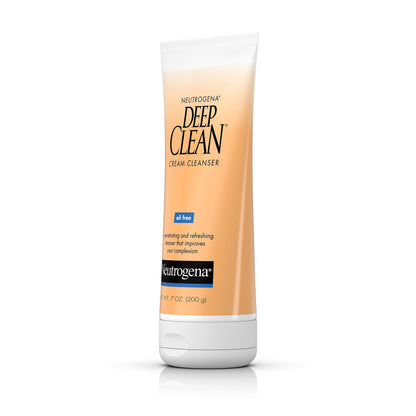 Neutrogena Deep Clean Facial Cream Cleanser, 7 fl. oz Neutrogena