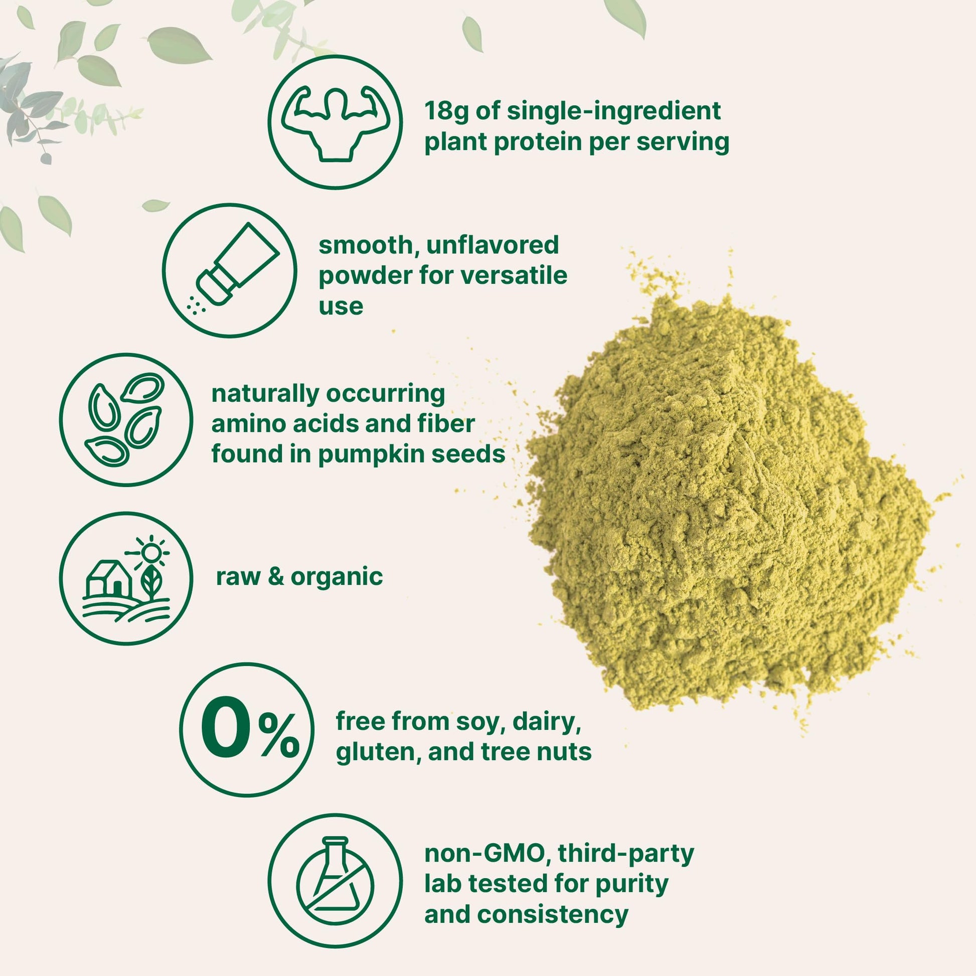 Micro Ingredients Organic Pumpkin Seed Protein Powder, 2lb | Raw Plant-Based Protein | Single-Ingredient Powder | Smooth Texture & Versatile Use | Non-GMO, Soy Free Micro Ingredients buy australia supplements