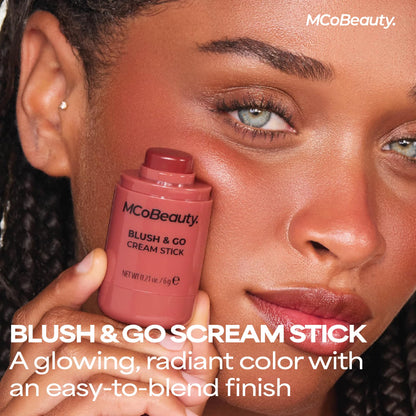 MCoBeauty Blush & Go Cream Stick - Warm Terracotta MCoBeauty