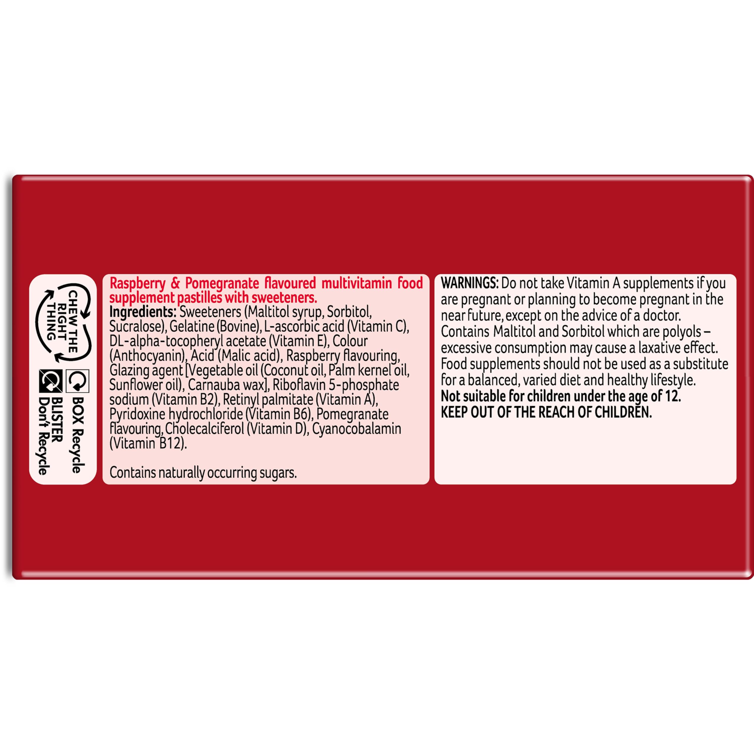 Bassetts Vitamins Adults Multivitamins, 60 Pastilles Bassetts Vitamins buy australia supplements