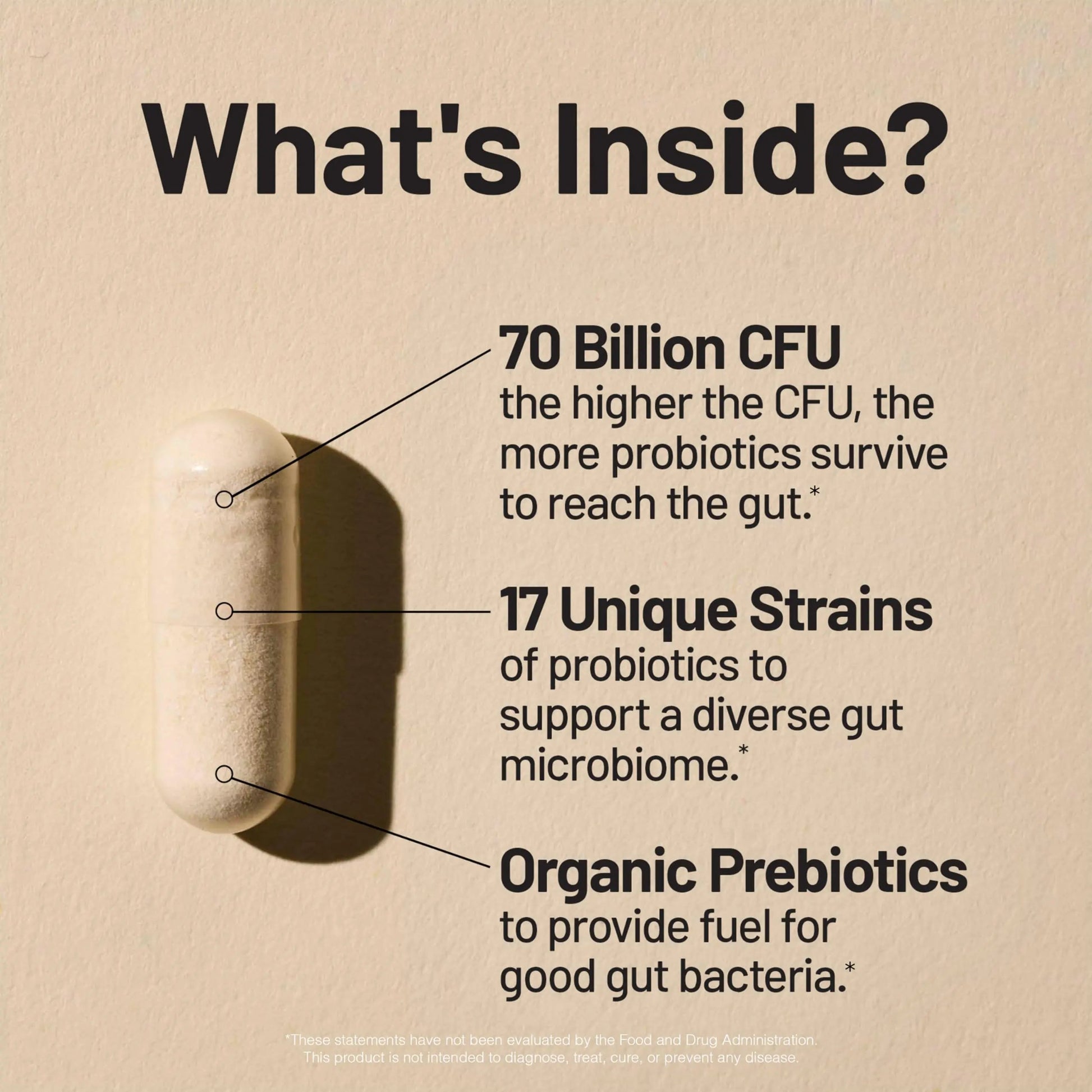 NatureWise Probiotics 70 Billion CFU - 17 Strains + Organic Prebiotics - Immune, Digestive & Gut Health Support for Women & Men - Vegetarian, Gluten-Free, Non-GMO - 30 Capsules[1-Month Supply] NatureWise buy australia supplements