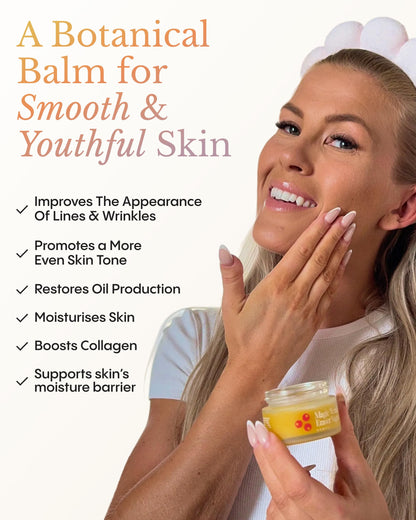 FRØYA Organics Magic Wrinkle Eraser Night Balm for Face (1.0 fl oz) FRØYA