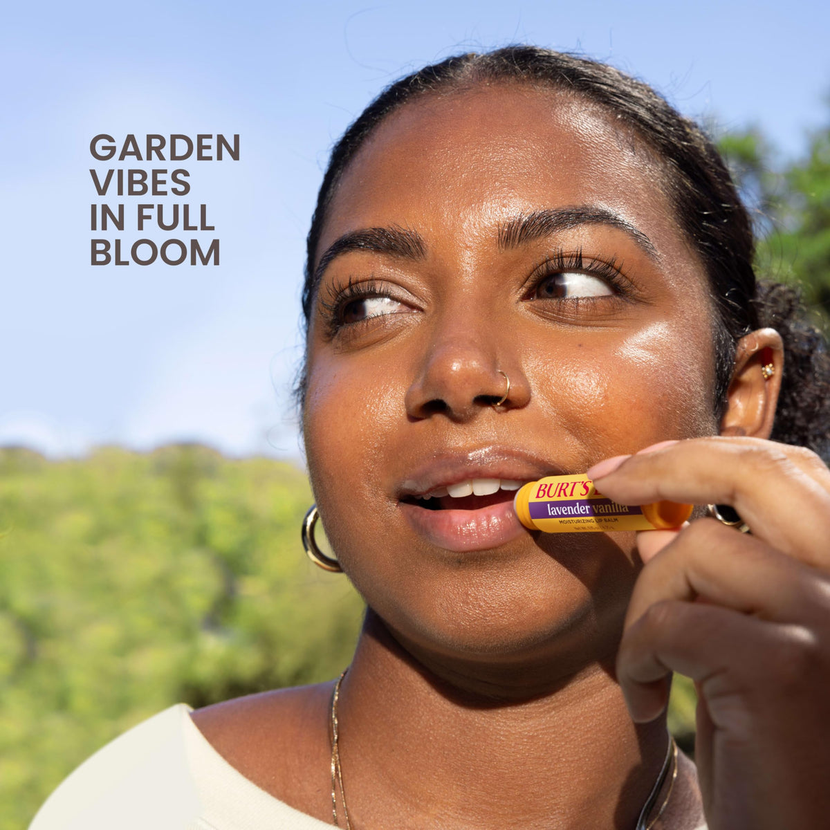 Burt's Bees Gifts Ideas - Garden Party Lip Balm Set, Lavender Vanilla, Sweet Peach, Green Apple, Wildflower Honey, With Responsibly Sourced Beeswax, Natural Origin Lip Treatment, 0.15 oz., Four Tubes Burt's Bees