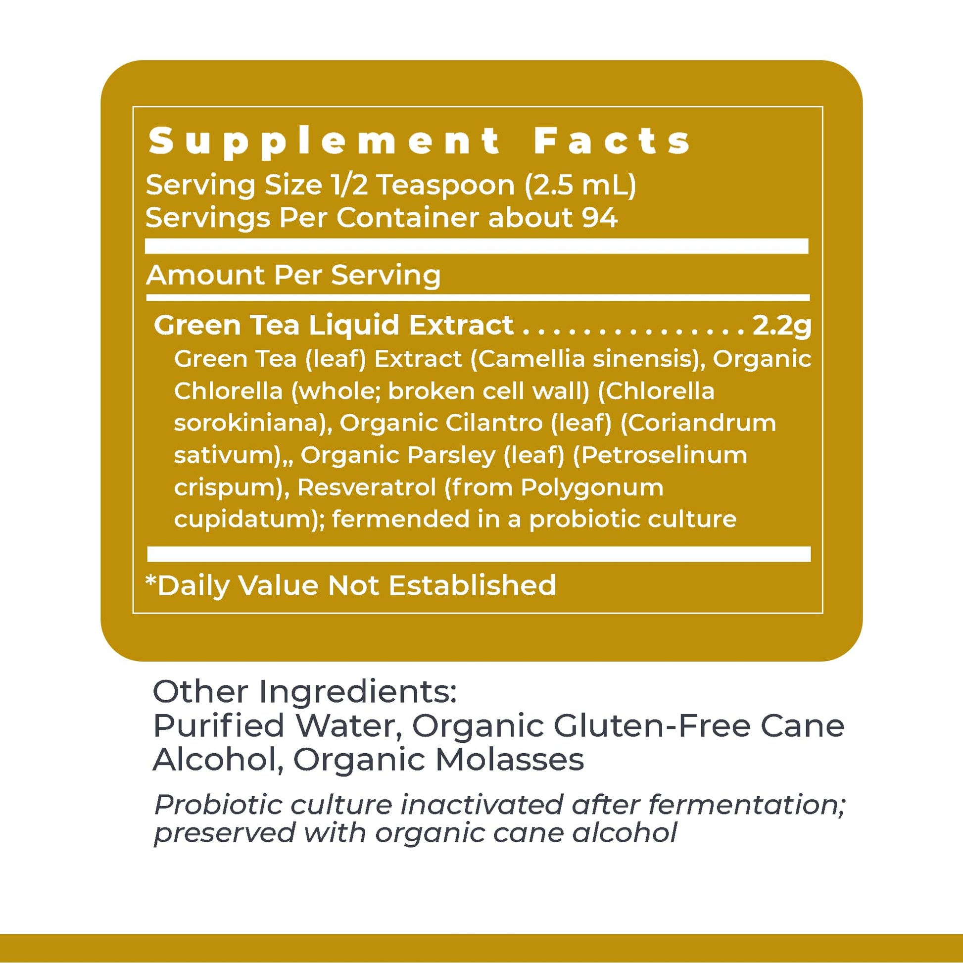 Premier Research Labs Green Tea-ND - Probiotic Fermented Green Tea Extract Supplement with ECGC, Camellia Sinensis Liquid, Supplement Drops for Adults, Vegan Friendly - 8 Fl Oz Bottle Premier Research Labs buy australia supplements