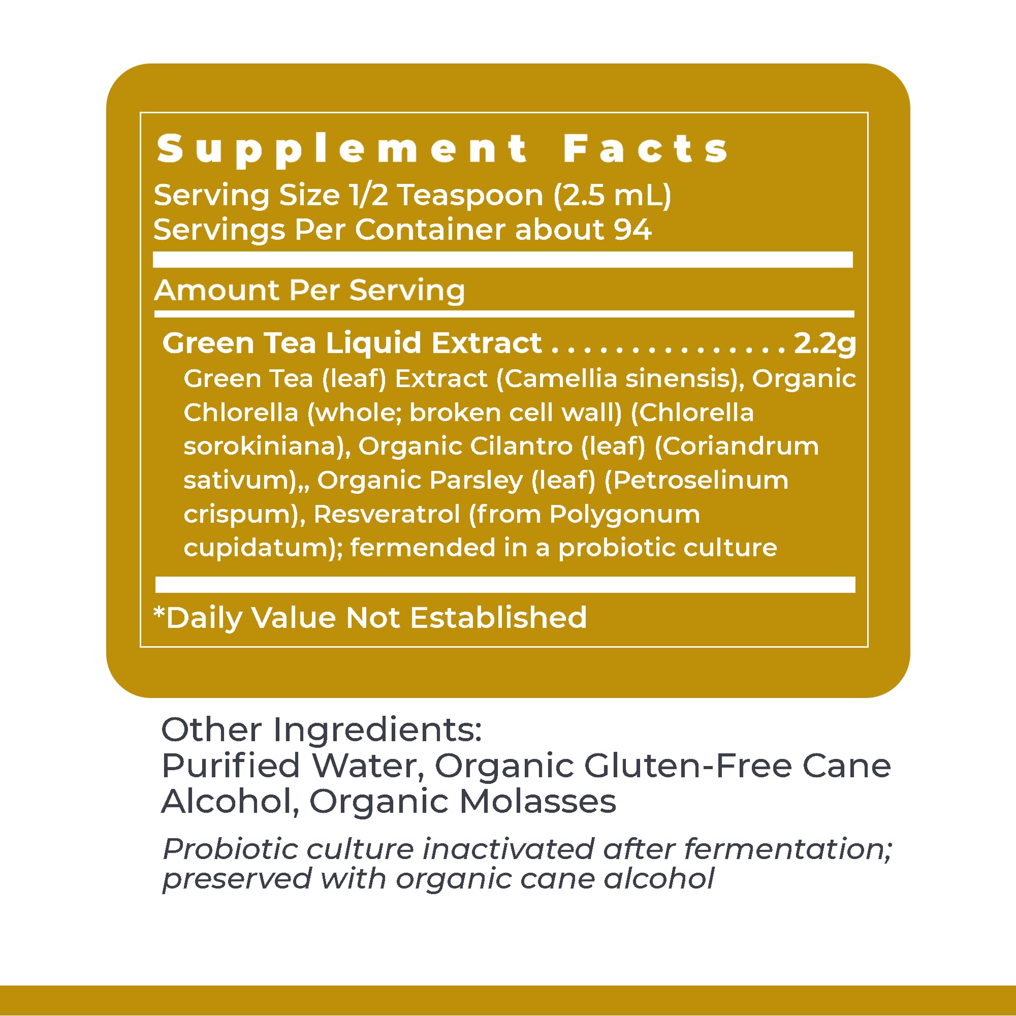 Premier Research Labs Green Tea-ND - Probiotic Fermented Green Tea Extract Supplement with ECGC, Camellia Sinensis Liquid, Supplement Drops for Adults, Vegan Friendly - 8 Fl Oz Bottle Premier Research Labs buy australia supplements