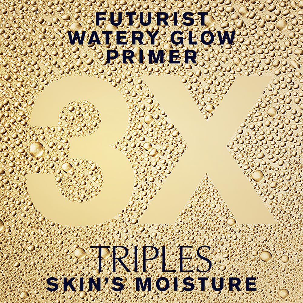 Estée Lauder Futurist Aqua Brilliance™ Watery Glow Makeup Primer with Hylauronic Acid for Triple Moisture, Travel Size, 0.5 Ounce Estée Lauder