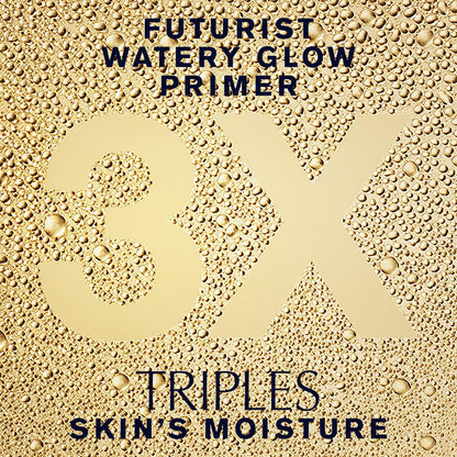 Estée Lauder Futurist Aqua Brilliance™ Watery Glow Makeup Primer with Hylauronic Acid for Triple Moisture, Travel Size, 0.5 Ounce Estée Lauder