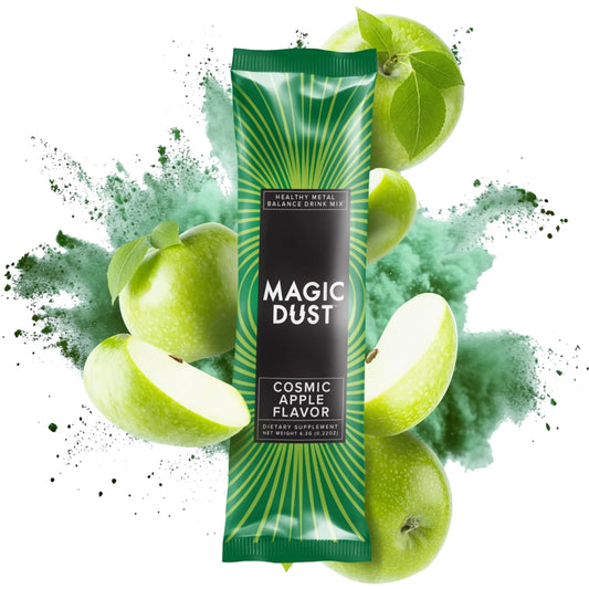 InnoSupps Magic Dust Super Greens Powder Drink Mix Packets with Chlorella Powder - Gut Health, Immune Support, & Energy Support - Vitamins & Mineral Supplement for Health, Solar Eclipse (20 Servings)