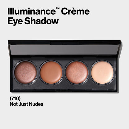 Revlon Illuminance Creme Eyeshadow Palette, 710 Not Just Nudes, 0.12 oz REVLON
