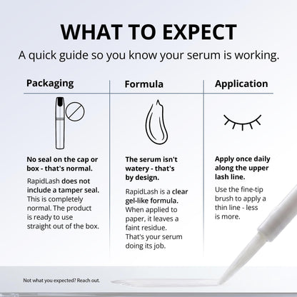RapidLash Eyelash Enhancing Serum - 2 Month Supply, 3mL RapidLash