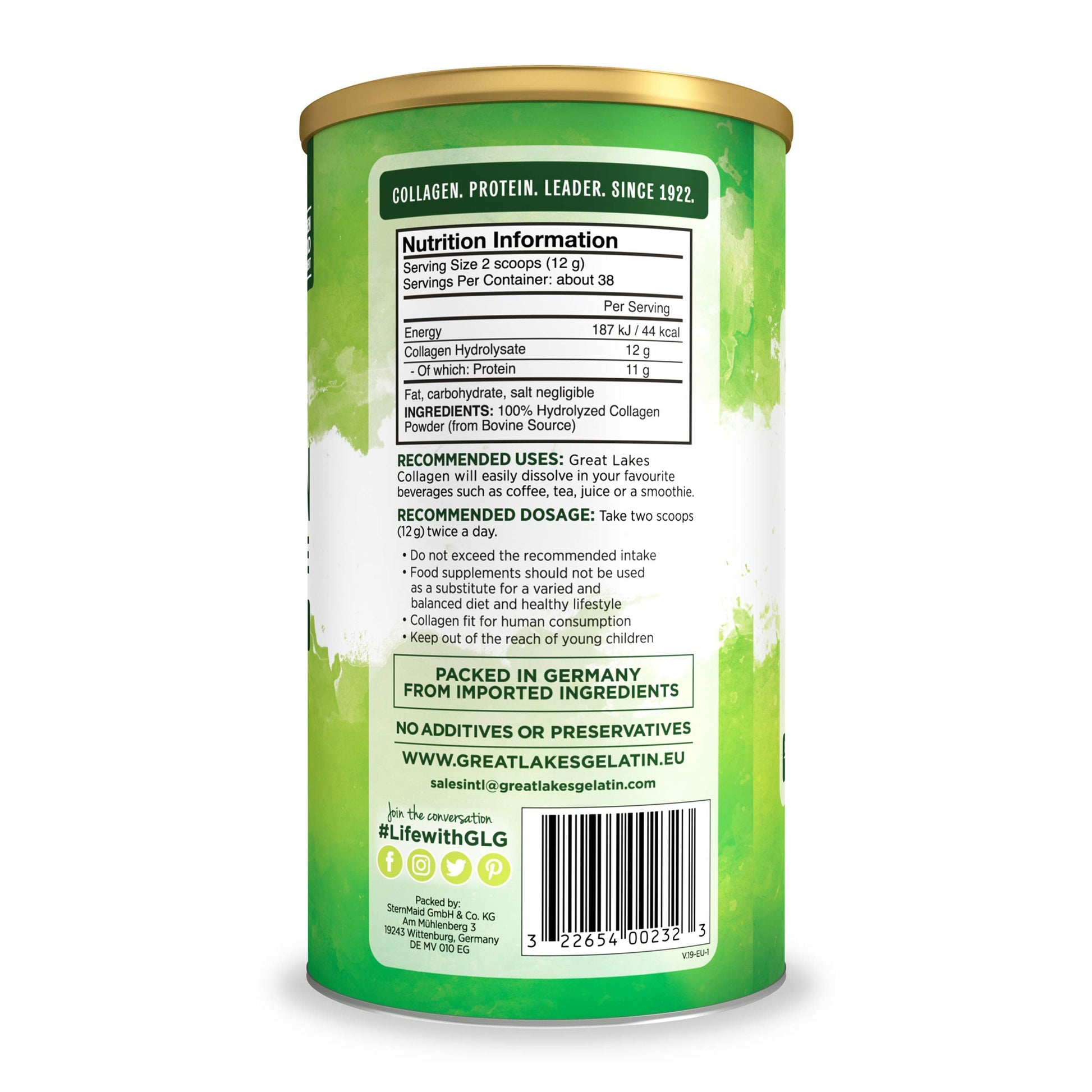 Great Lakes Gelatin Collagen Hydrolysate, Grass-Fed Bovine Hydrolysed Collagen Peptides Protein Great Lakes Gelatin buy australia supplements