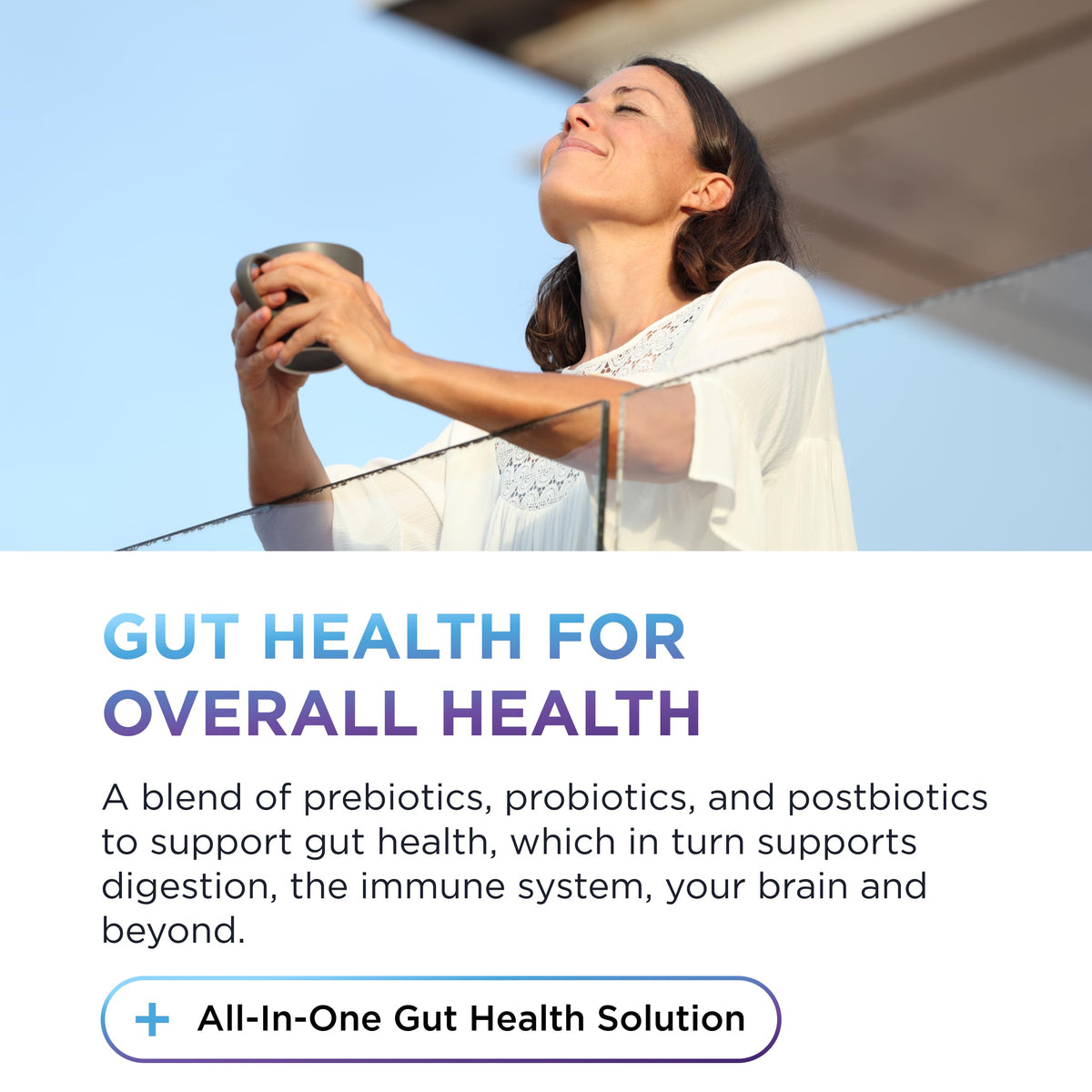 DR. EMIL NUTRITION Women & Men Total Gut Health Complex | Prebiotic + Probiotic + Postbiotic Gut Health Supplements DR. EMIL NUTRITION