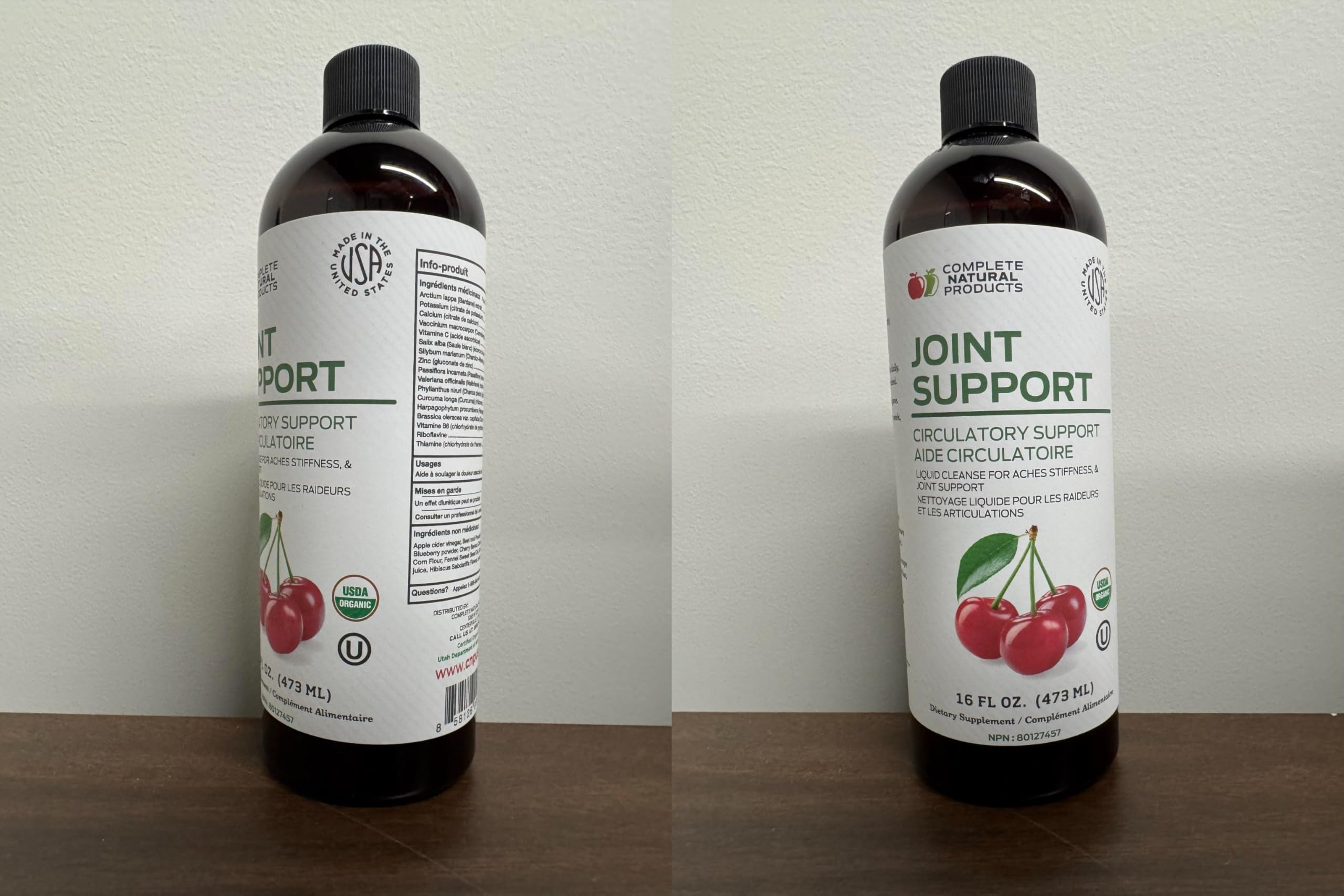 Complete Natural Products Joint Support Complete – 16 Fl Oz Organic Liquid Joint Supplement with Glucosamine Chondroitin MSM – Natural Uric Acid Cleanse & Herbal Joint Health Support for Mobility Complete Natural Products buy australia supplements