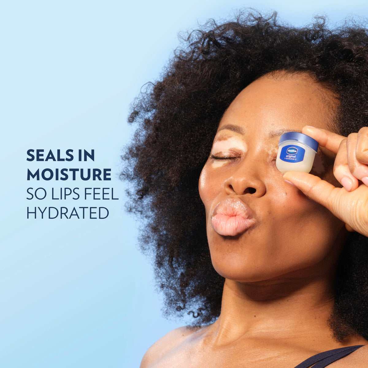 Vaseline Lip Therapy Original Mini Lip Balm, Hydrating Dry Lips 0.5oz 2ct Vaseline