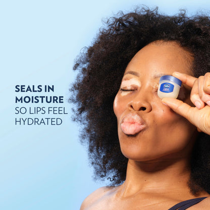 Vaseline Lip Therapy Original Mini Lip Balm, Hydrating Dry Lips 0.5oz 2ct Vaseline