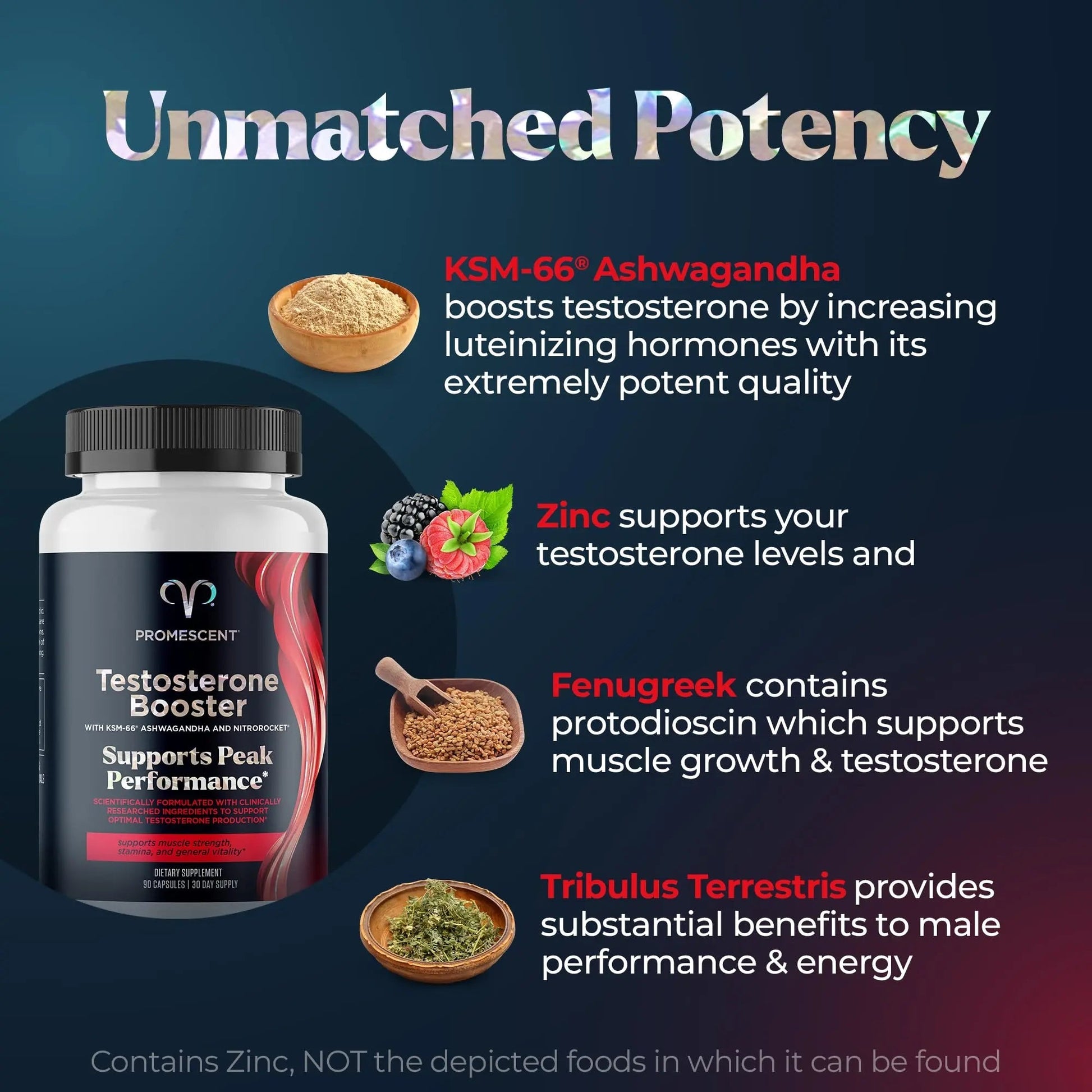Promescent Testosterone Booster for Men Supplement w/Tongkat Ali (LongJack), KSM-66 Ashwagandha, Goat Weed, Fenugreek & Tribulus Terrestris, Supports Natural Energy, Stamina & Strength, 90 Capsules Promescent buy australia supplements