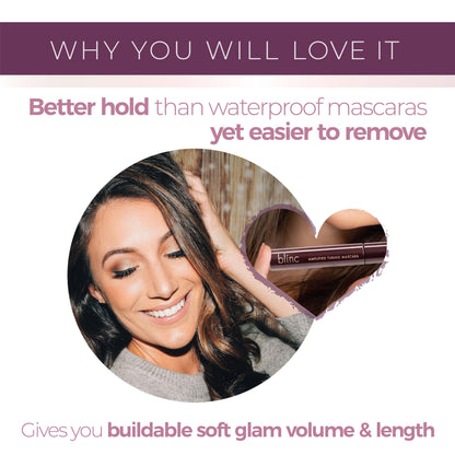 blinc Amplified Tubing Mascara, Volumizing, Soft-Glam, Black blinc