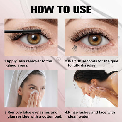 VEYESBEAUTY Lash Glue Remover Eyelash Remover for Individual Lash Clusters VEYESBEAUTY