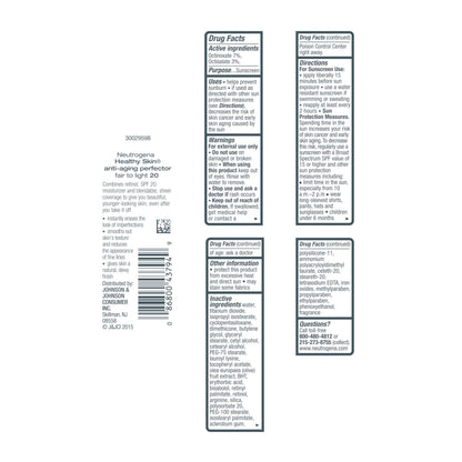 Neutrogena Anti-Aging Perfector Tinted Facial Moisturizer, 1 fl oz Neutrogena