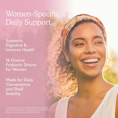 Garden of Life Dr. Formulated Once Daily Women's Probiotics with 50 Billion CFU & Organic Prebiotics – Vaginal Health, Digestive Support, Immune Support, Dairy Free, 30 Capsules Gsupps Australia