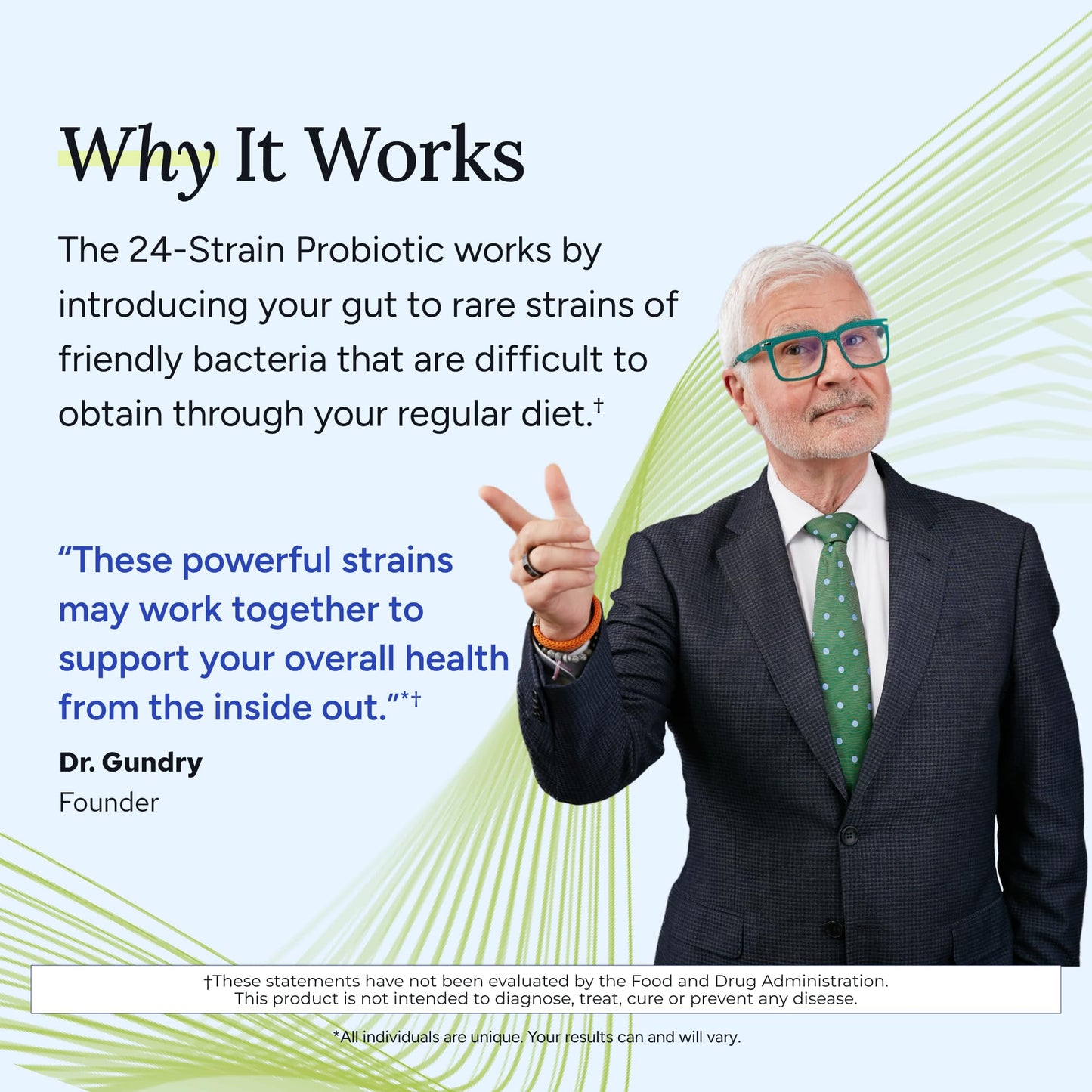 Gundry MD® 24 Strain Probiotic with 30 Billion CFUs, 30 Count Gundry MD