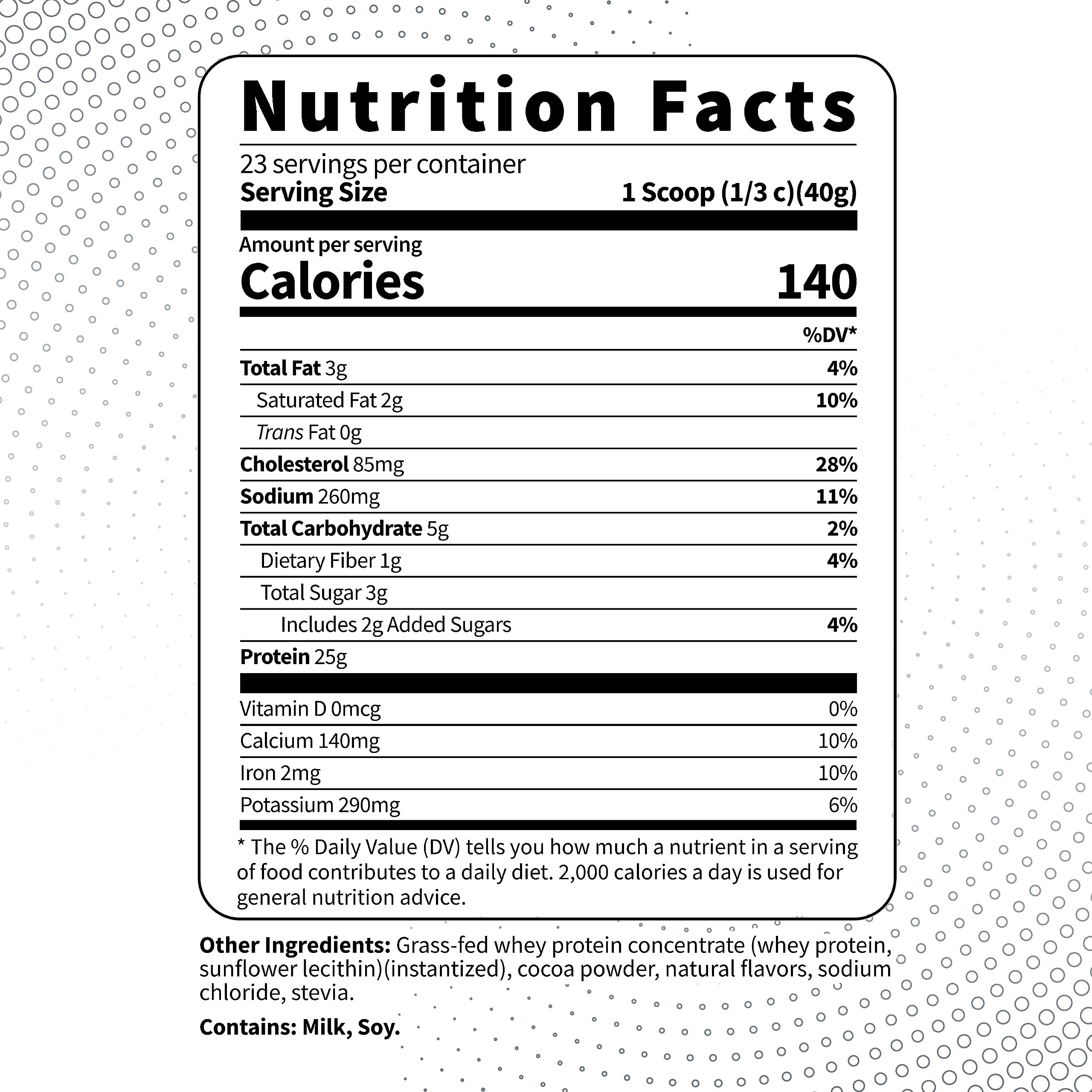 Type Zero Grass Fed Whey Protein Concentrate Powder (Chocolate, 2LBS) - Gluten Free Type Zero buy australia supplements