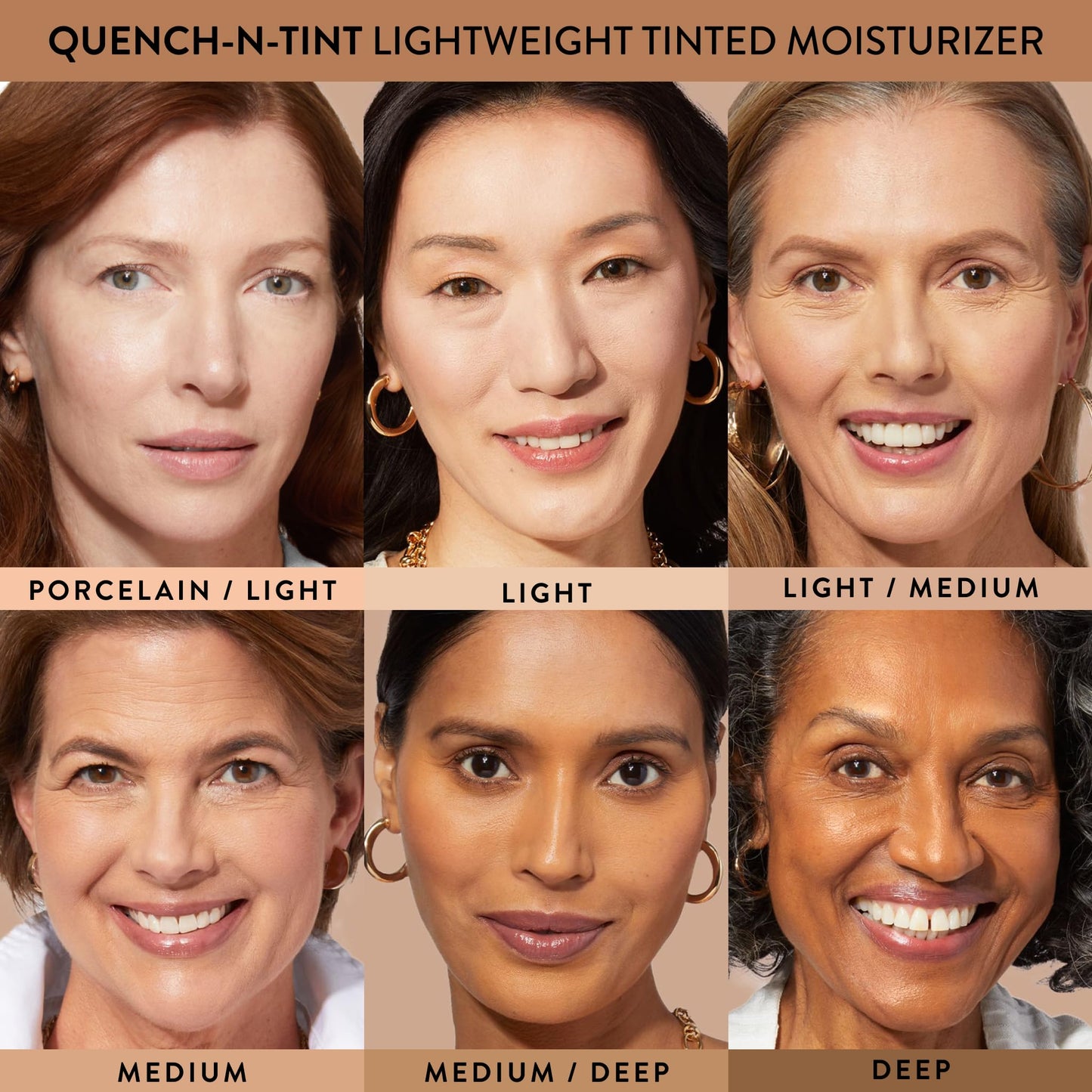 LAURA GELLER NEW YORK Quench-n-Tint Tinted Moisturizer - Sheer to Light Buildable Coverage - Natural Glow Finish - Lightweight Formula LAURA GELLER NEW YORK