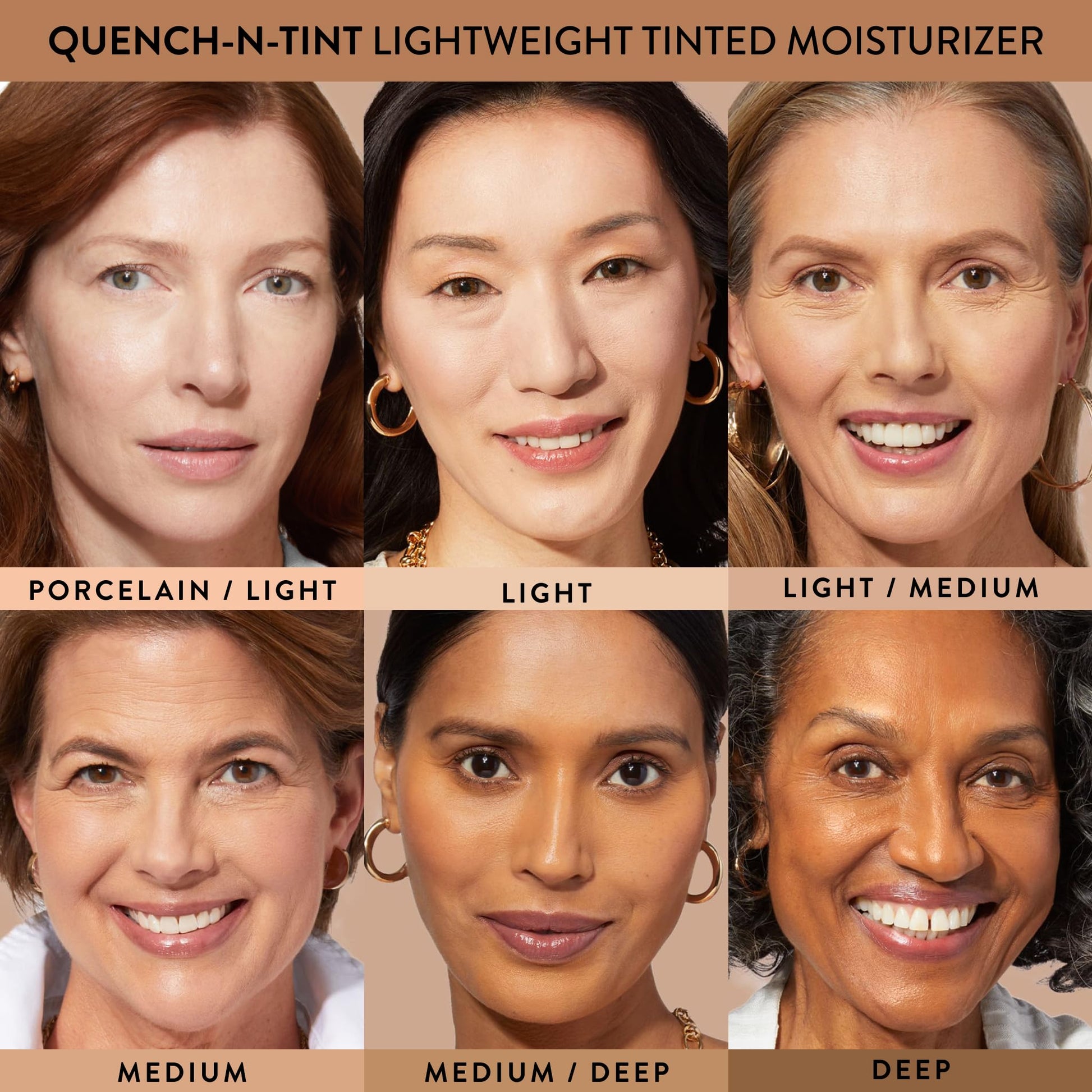 LAURA GELLER NEW YORK Quench-n-Tint Tinted Moisturizer - Sheer to Light Buildable Coverage - Natural Glow Finish - Lightweight Formula LAURA GELLER NEW YORK