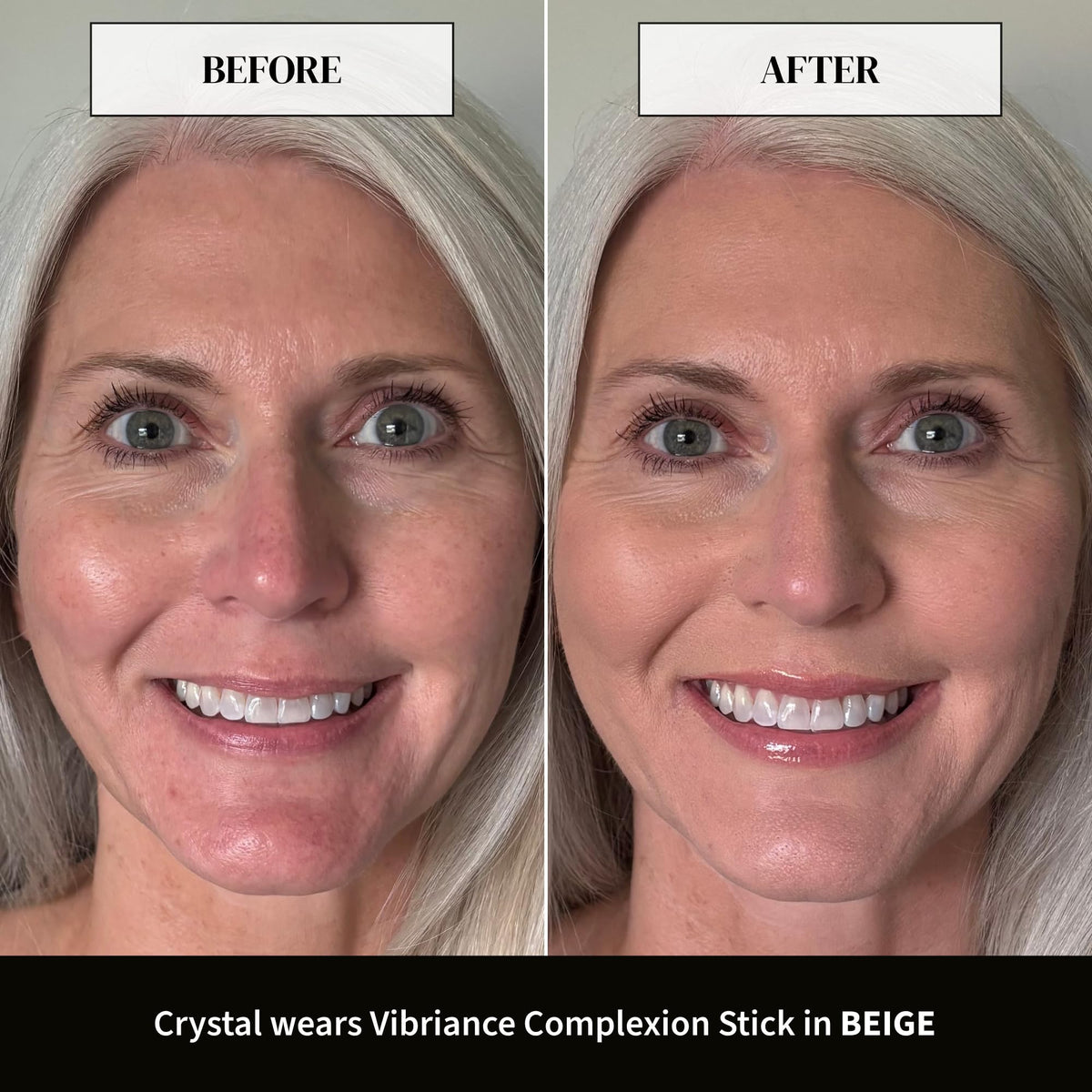 Vibriance Complexion Sticks, Foundation for Mature Skin - Natural Beige Vibriance