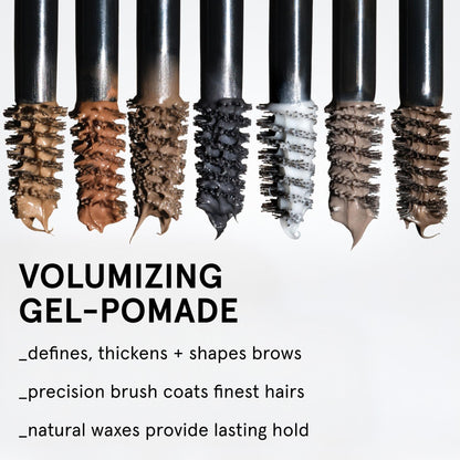 Glossier Boy Brow Eyebrow Gel & Volumizing Pomade, Brown Glossier