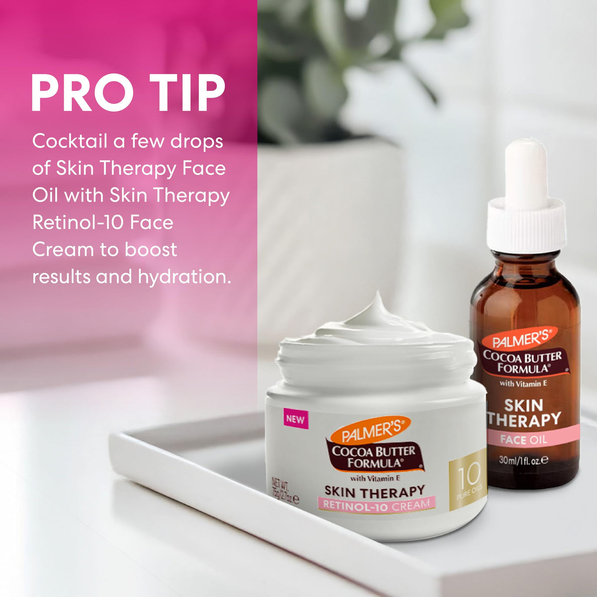 Palmer's Skin Therapy Face Cream, Retinol-10 Moisturizer (2.7 Oz) Palmer's