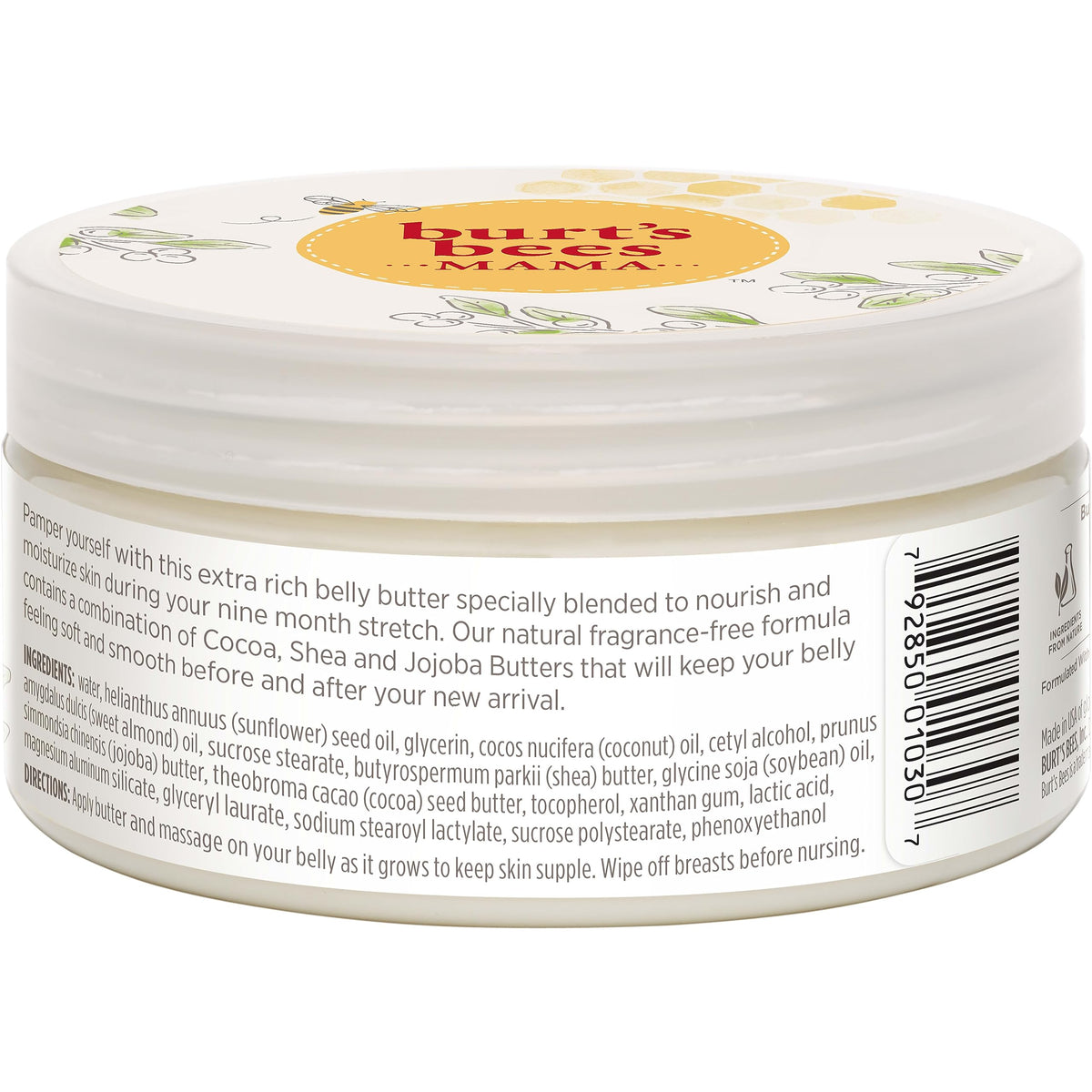 Burt's Bees Mama Belly Butter, 6.5 oz. Burt's Bees
