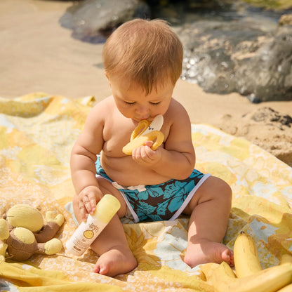 Sun Bum Baby Bum Mineral SPF 50 Roll-On Sunscreen - Vegan and Hawaii 104 Act Compliant (Without Octinoxate & Oxybenzone) - Broad Spectrum Moisturizing UVA/UVB - Travel Size - 3 oz Sun Bum