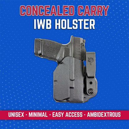 DeSantis Slim-Tuk - IWB Holster for Men and Women, Pistol Holster for Concealed Carry, Suitable for Appendix Wear, Ambidextrous, Made with Kydex, Adjustable Tension, Tuckable 360 C-Clip Gsupps Australia