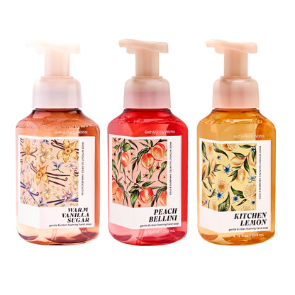 Bath & Body Works Vanilla, Bellini & Lemon Foaming Hand Soap Bundle Bath & Body Works