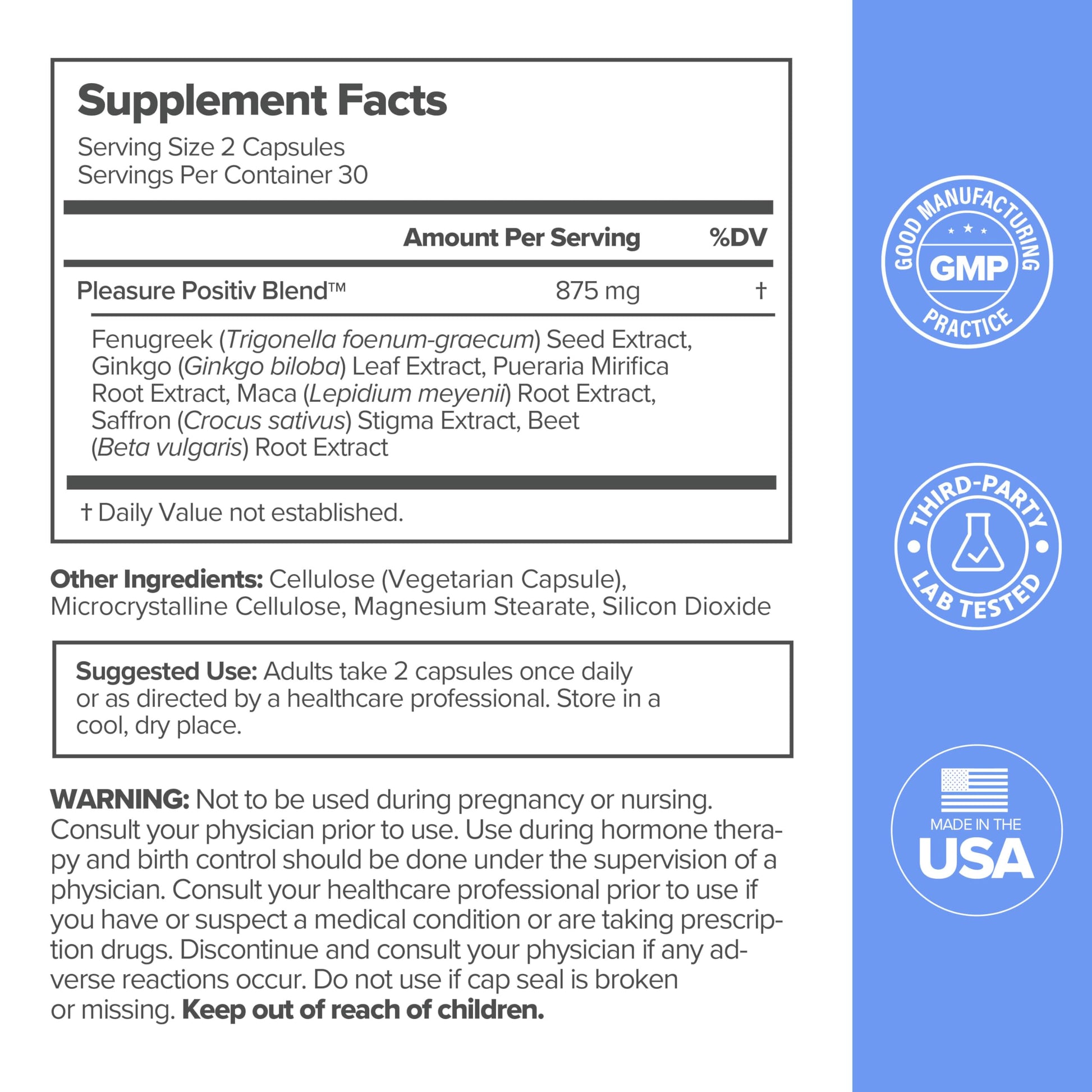 MENO Vaginal Moisture Support Capsules – OBGYN-Formulated to Support Healthy Vaginal Moisture, Mood & Relaxation – Hormone-Free Supplements with Maca Root & Fenugreek Seed Extract – 30 Servings O Positiv buy australia supplements