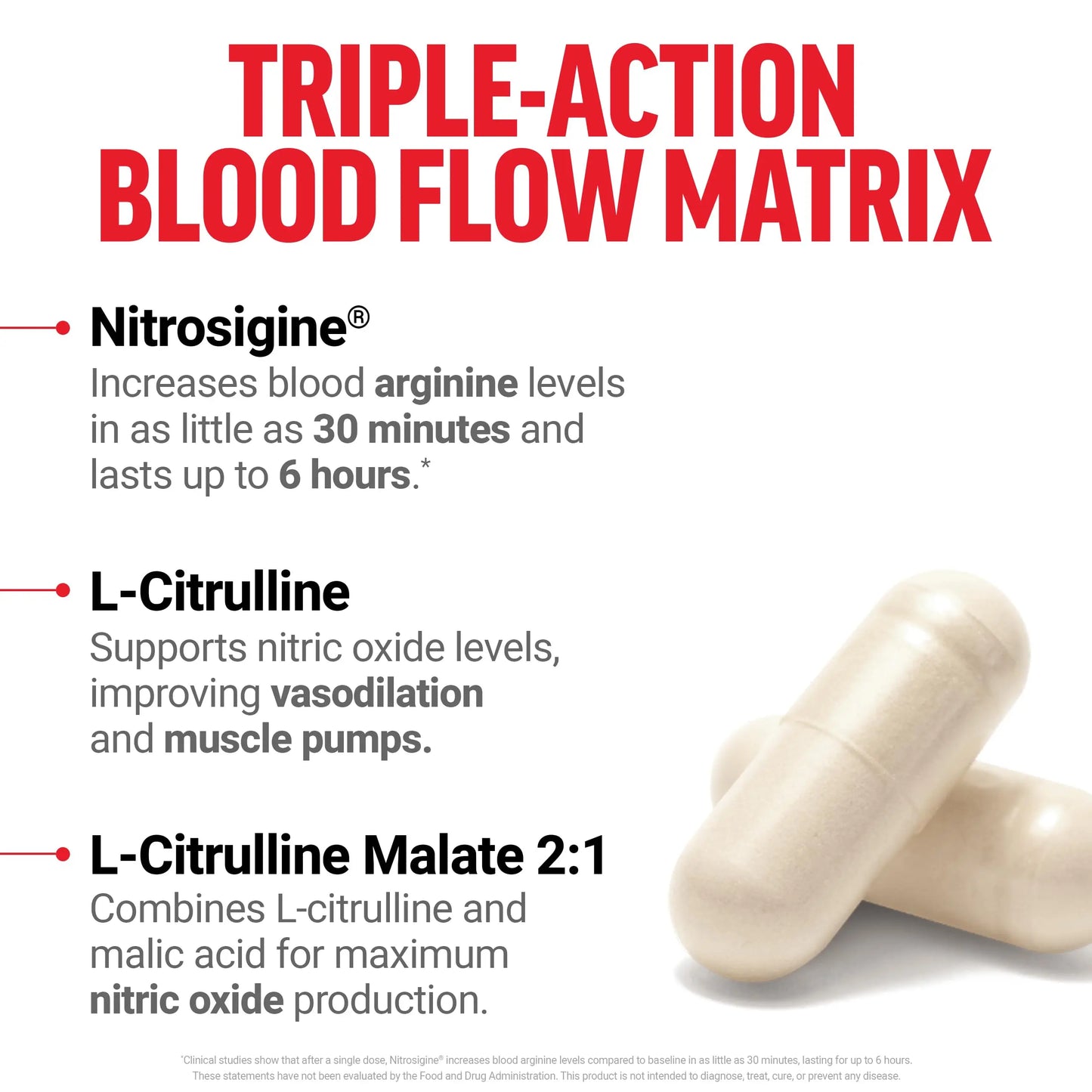 Force Factor Nitric Oxide Booster, Fast-Acting Formula with L-Arginine, Boosts Nitric Oxide Levels, Maximize Muscle Pumps, Enhance Endurance Force Factor