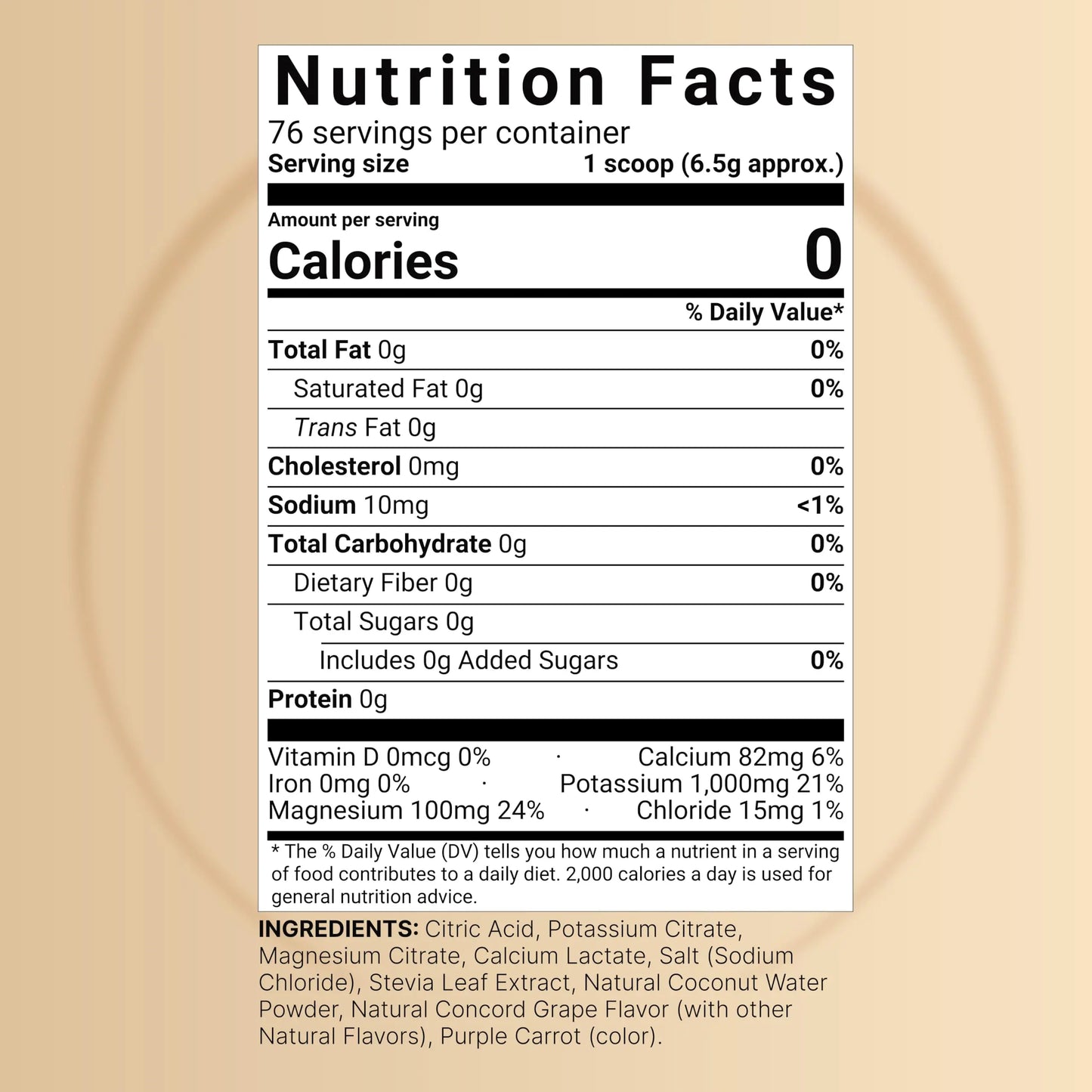NatureBell Electrolytes Powder No Sugar, 500g (76 Servings) | Keto Fast Hydration Powder, Carnivore-Friendly Electrolyte – 1,000mg High Potassium, Minerals, NatureBell