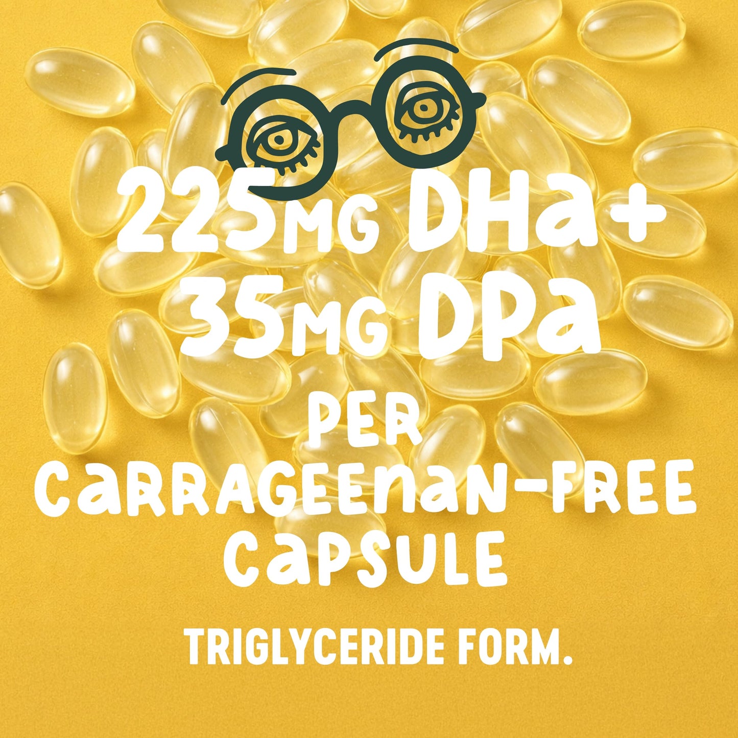 Freshfield Vegan Omega 3, Algae (Algal) Oil, Fish Oil Free Company, Third Party Tested, Carrageenan Free, DHA Supplement w/DPA Freshfield