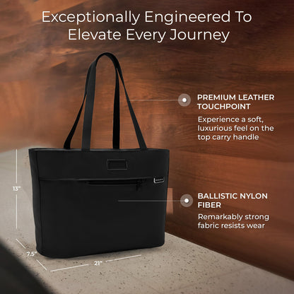 Briggs & Riley Traveler Tote Bag - Nylon Tote Bag for Weekend Travel & Work, Smooth Zipper Closure - Baseline Collection Gsupps Australia