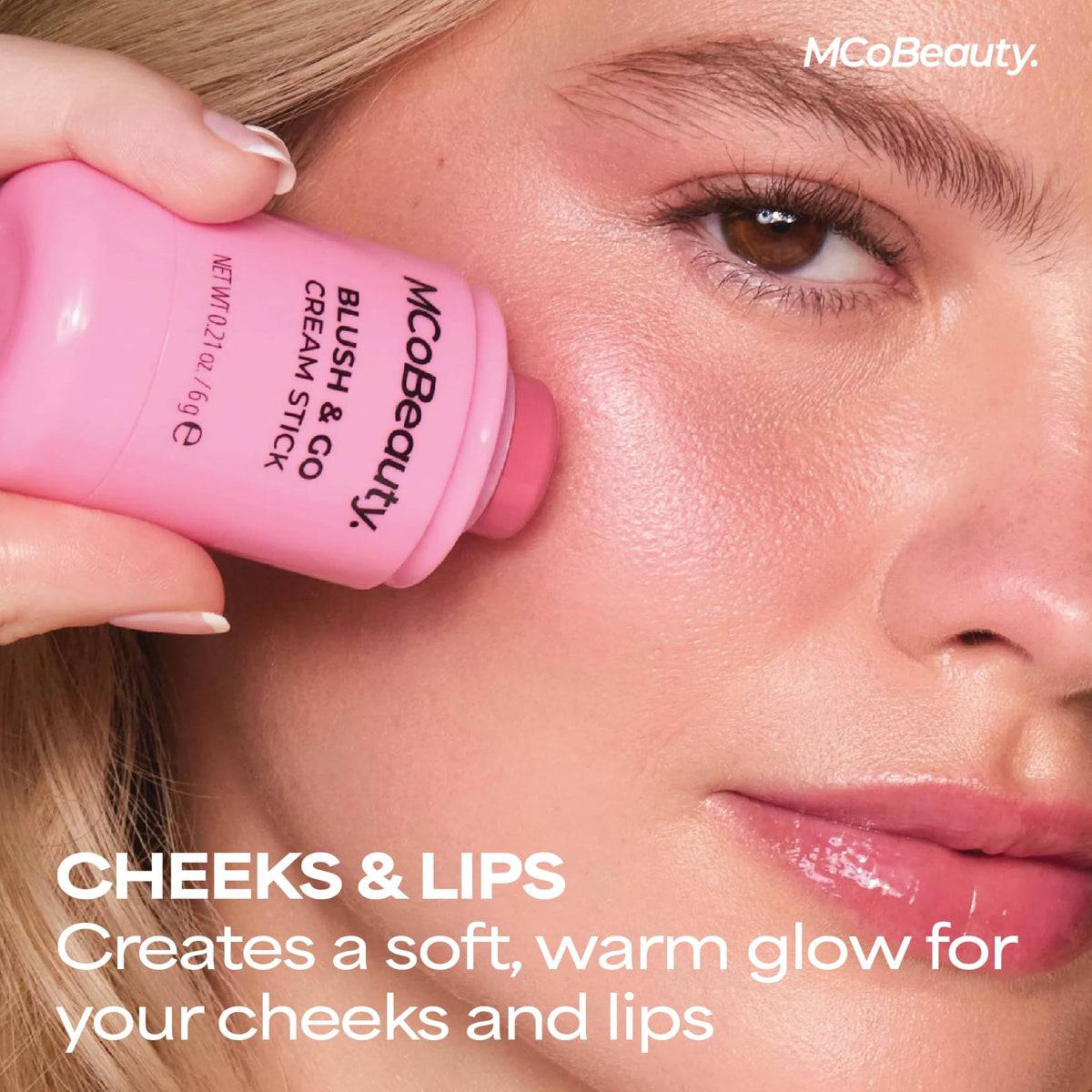 MCoBeauty Blush & Go Cream Stick - Warm Terracotta MCoBeauty