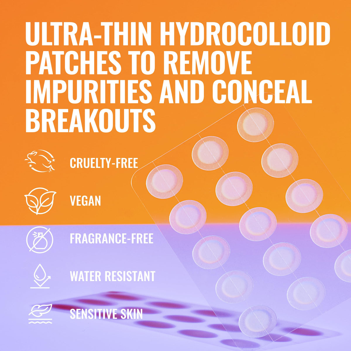 Good Molecules Pimple Patches, Hydrocolloid Patches for Face, 60 Count Good Molecules