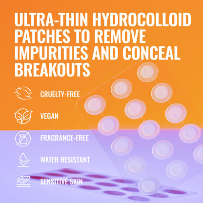 Good Molecules Pimple Patches, Hydrocolloid Patches for Face, 60 Count Good Molecules