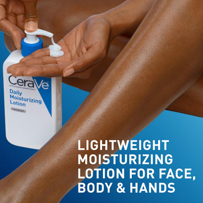 CeraVe Daily Moisturizing Lotion, Face and Body Lotion, Skin care, 19oz CeraVe