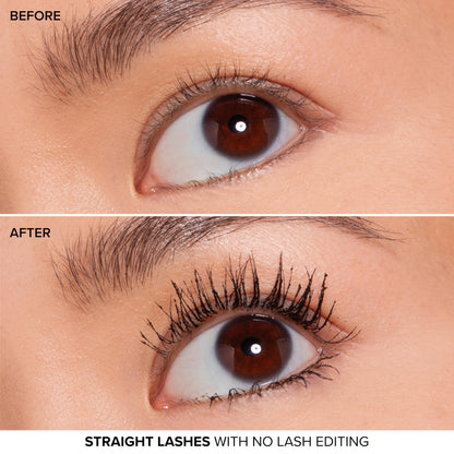 Too Faced Better Than Sex Waterproof Mascara | Volumizing and Lengthening Waterproof Mascara + Hourglass Brush | Formula for Dramatic Lashes | Cruelty-Free Eye Makeup, Black, Travel Size, 0.17 Fl Oz Too Faced