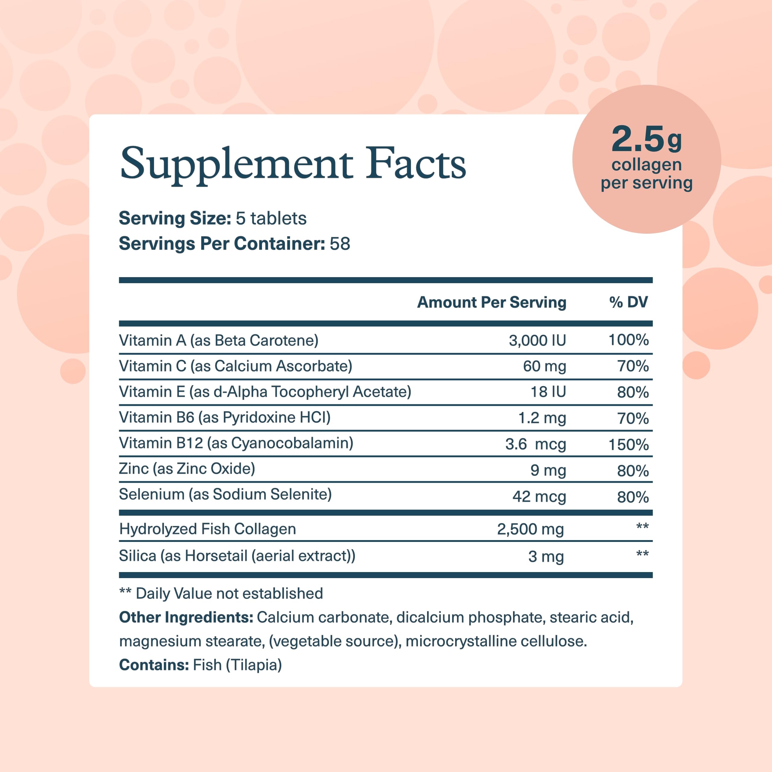 Youtheory Marine Collagen Tablets - 2,500 mg Fish-Sourced Collagen Peptides- with Vitamins A, C, E, B6 & B12 - Supports Joint & Nail Health* - Highly Absorbable - 290 Tablets (58-Day Supply) Youtheory buy australia supplements